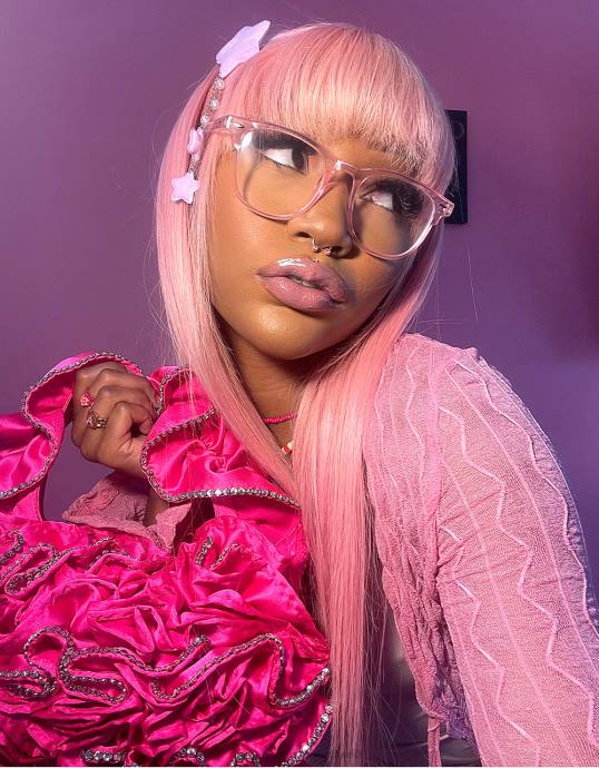 Frauen Betsey Johnson Rüschentasche Rosa Zubehör ZJFF201