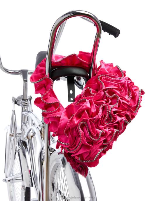 Frauen Betsey Johnson Rüschentasche Rosa Zubehör ZJFF201