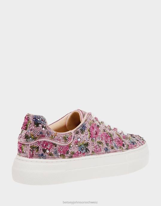 Frauen Betsey Johnson Sidny Blumen-Multi Schuhe ZJFF7