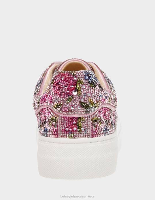 Frauen Betsey Johnson Sidny Blumen-Multi Schuhe ZJFF7