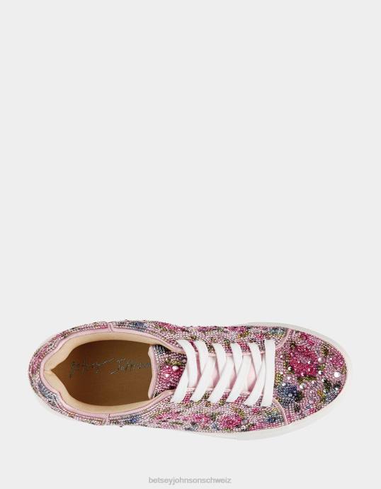 Frauen Betsey Johnson Sidny Blumen-Multi Schuhe ZJFF7