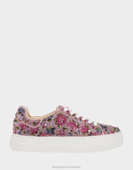 Frauen Betsey Johnson Sidny Blumen-Multi Schuhe ZJFF7