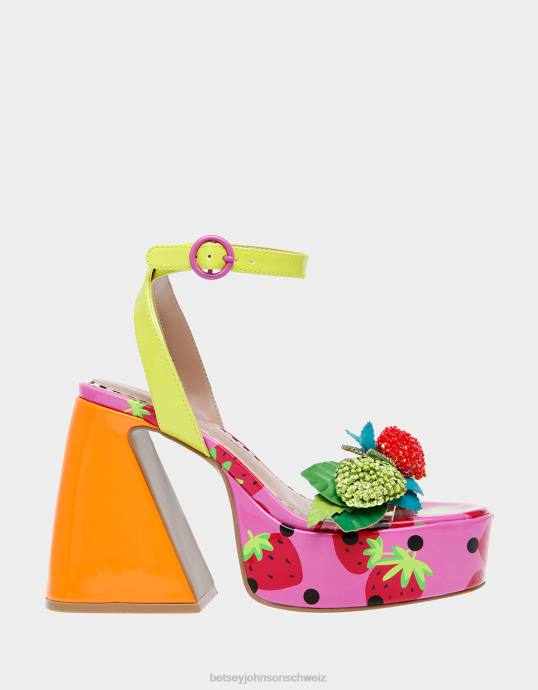 Frauen Betsey Johnson Sprite multi Schuhe ZJFF71