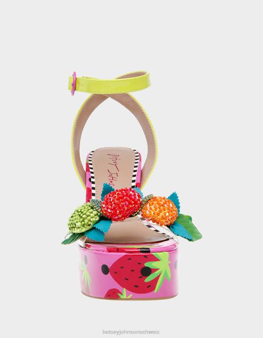 Frauen Betsey Johnson Sprite multi Schuhe ZJFF71