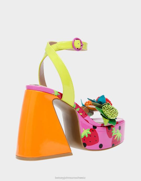 Frauen Betsey Johnson Sprite multi Schuhe ZJFF71