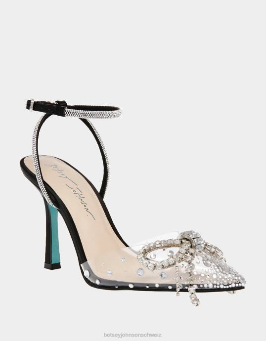 Frauen Betsey Johnson Träume Schwarz Schuhe ZJFF119