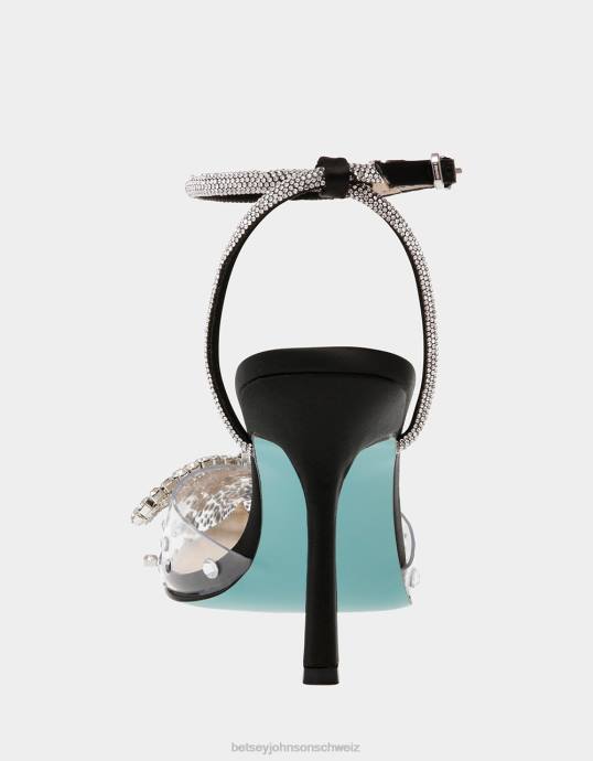 Frauen Betsey Johnson Träume Schwarz Schuhe ZJFF119