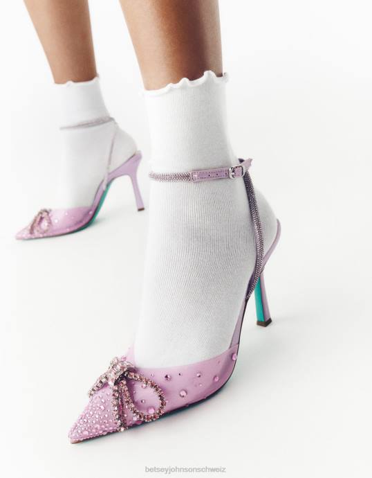 Frauen Betsey Johnson Träume lila Schuhe ZJFF144