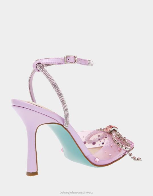 Frauen Betsey Johnson Träume lila Schuhe ZJFF144