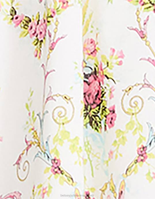 Frauen Betsey Johnson Vine  Dine Maxikleid Weiss Kleidung ZJFF280