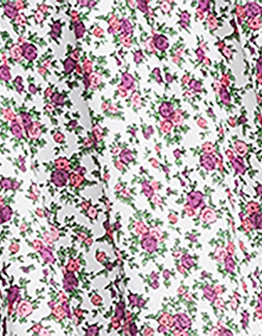 Frauen Betsey Johnson Vintage-Minikleid mit Blümchenmuster weiß multi Kleidung ZJFF300