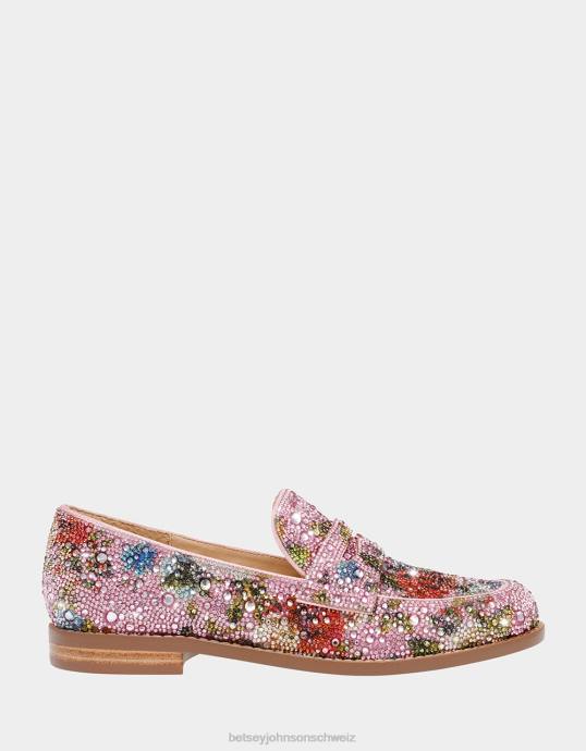 Frauen Betsey Johnson aron Blumen-Multi Schuhe ZJFF10