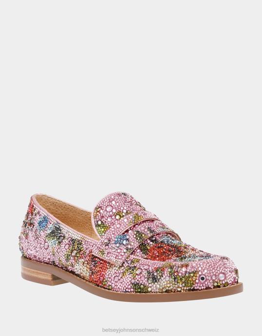 Frauen Betsey Johnson aron Blumen-Multi Schuhe ZJFF10