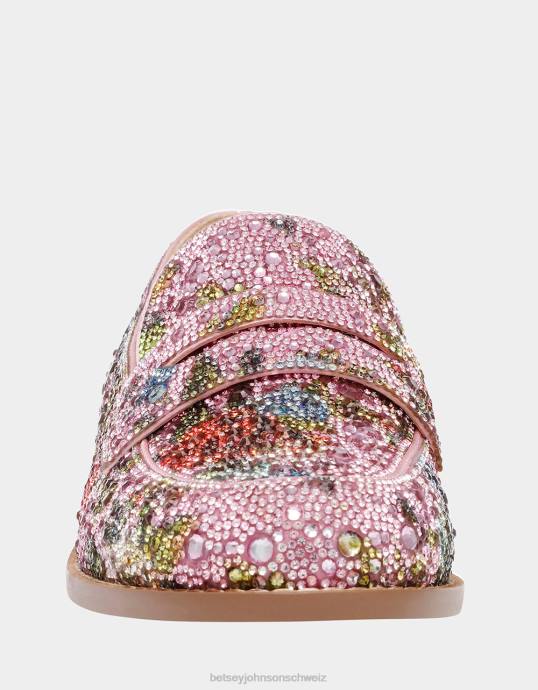 Frauen Betsey Johnson aron Blumen-Multi Schuhe ZJFF10