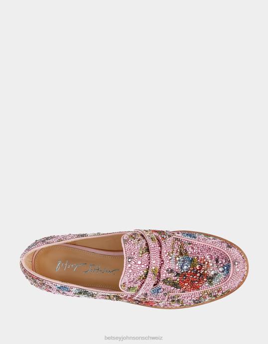 Frauen Betsey Johnson aron Blumen-Multi Schuhe ZJFF10