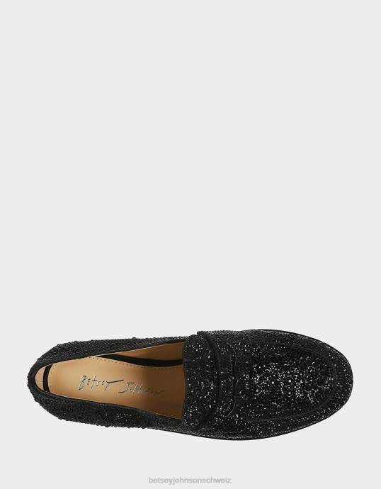 Frauen Betsey Johnson aron Schwarz Schuhe ZJFF46