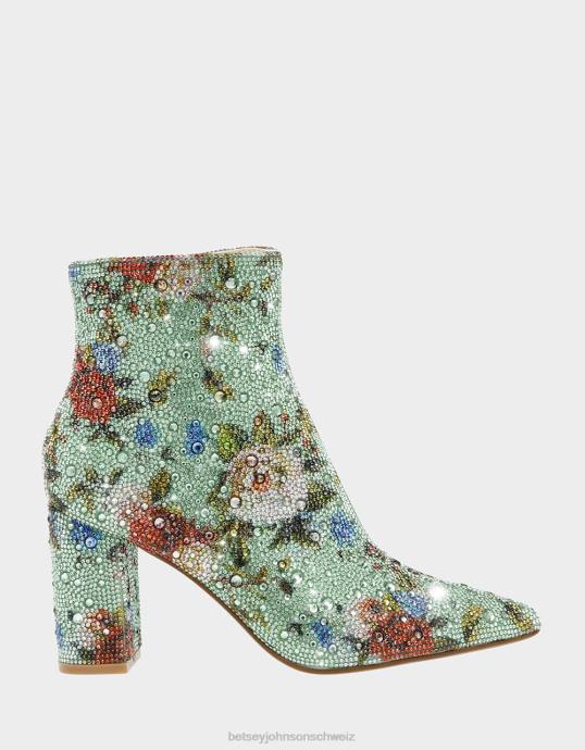 Frauen Betsey Johnson cadyf grün multi Schuhe ZJFF91