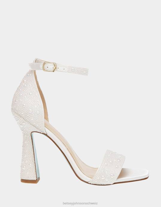 Frauen Betsey Johnson dani Elfenbein Schuhe ZJFF52