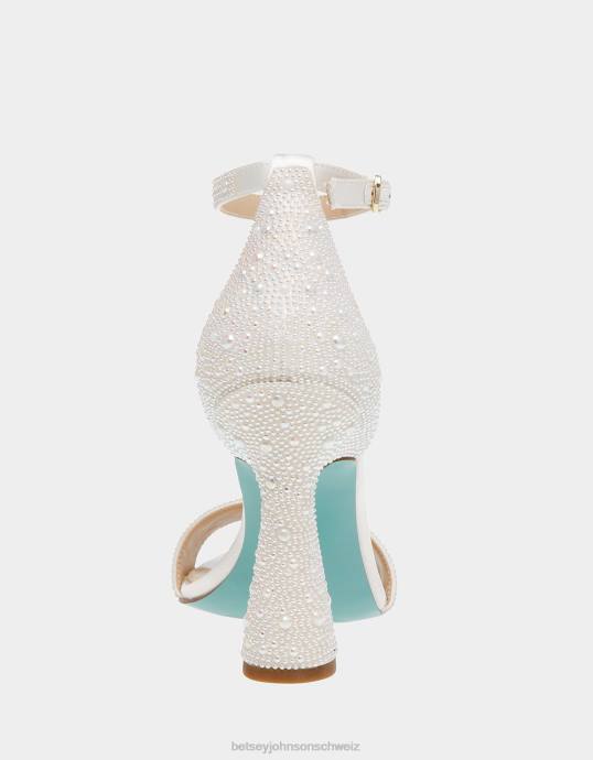 Frauen Betsey Johnson dani Elfenbein Schuhe ZJFF52