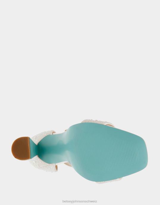 Frauen Betsey Johnson dani Elfenbein Schuhe ZJFF52