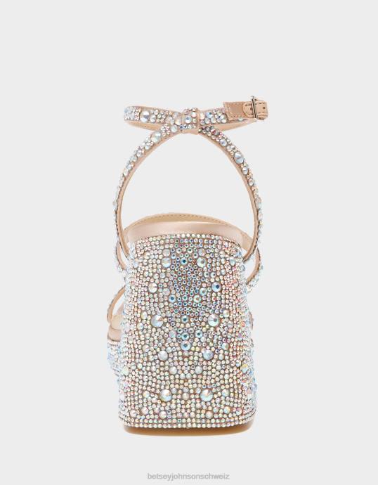 Frauen Betsey Johnson denni Strasssteine Schuhe ZJFF20