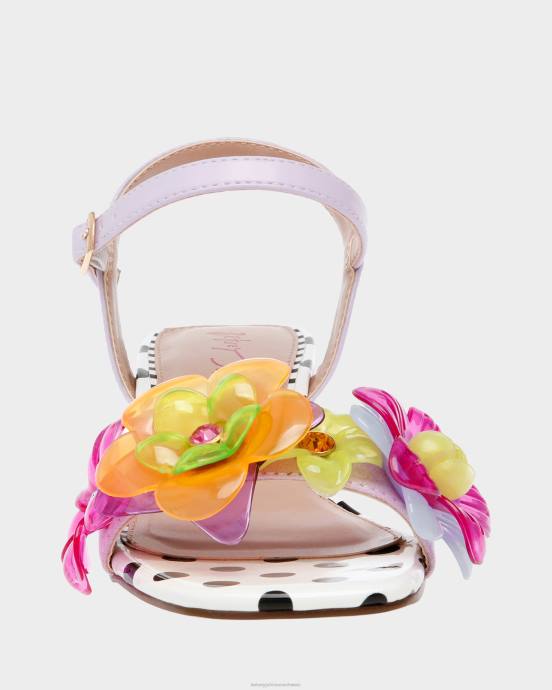 Frauen Betsey Johnson dottee lila Schuhe ZJFF74