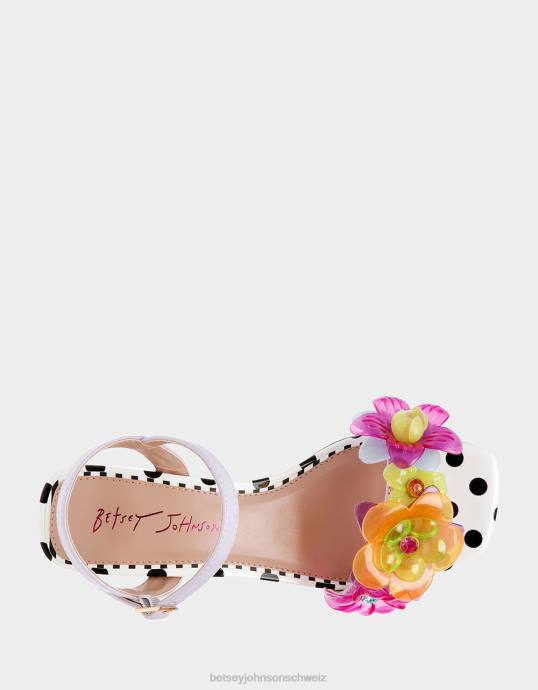 Frauen Betsey Johnson dottee lila Schuhe ZJFF74