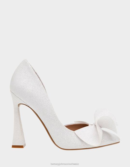 Frauen Betsey Johnson edel Elfenbein Schuhe ZJFF84
