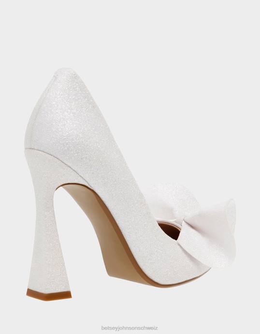 Frauen Betsey Johnson edel Elfenbein Schuhe ZJFF84