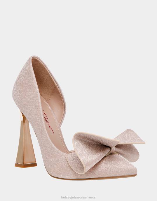 Frauen Betsey Johnson edel Sekt Schuhe ZJFF62
