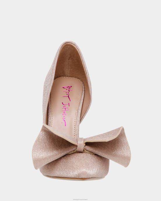 Frauen Betsey Johnson edel Sekt Schuhe ZJFF62