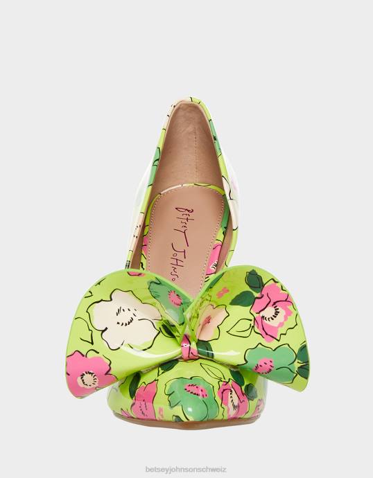 Frauen Betsey Johnson edel-p Gelb Schuhe ZJFF133