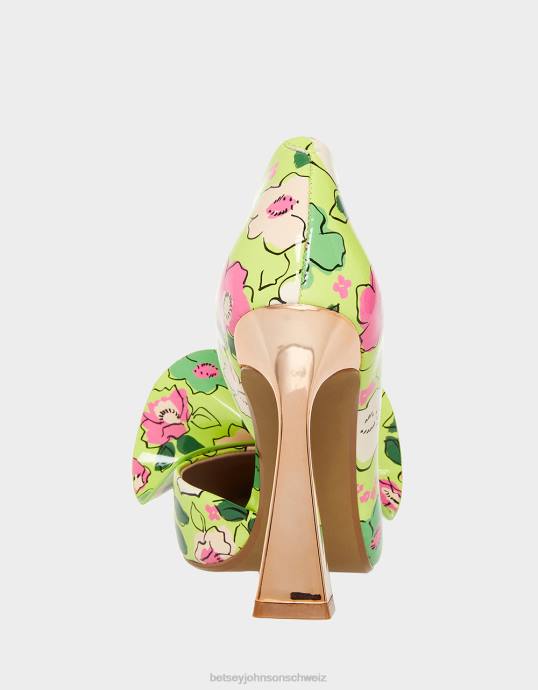 Frauen Betsey Johnson edel-p Gelb Schuhe ZJFF133