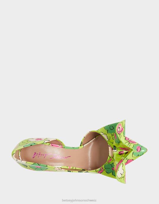 Frauen Betsey Johnson edel-p Gelb Schuhe ZJFF133