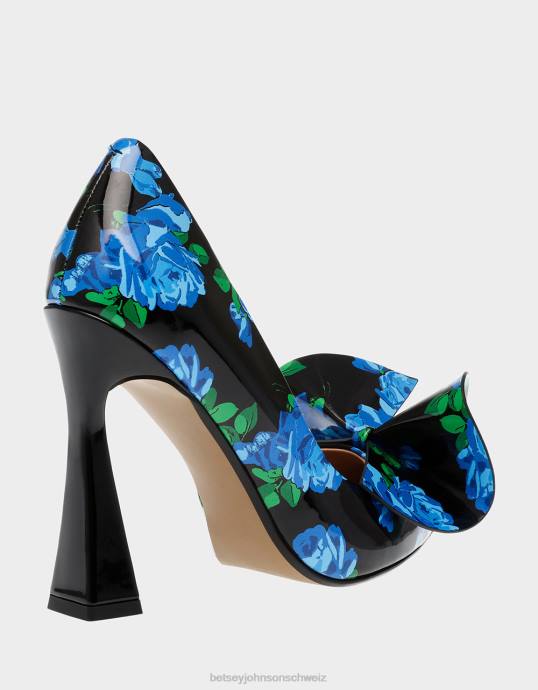 Frauen Betsey Johnson edel-p blau-multi Schuhe ZJFF128
