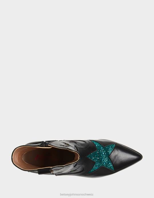 Frauen Betsey Johnson edison Schwarz Schuhe ZJFF191