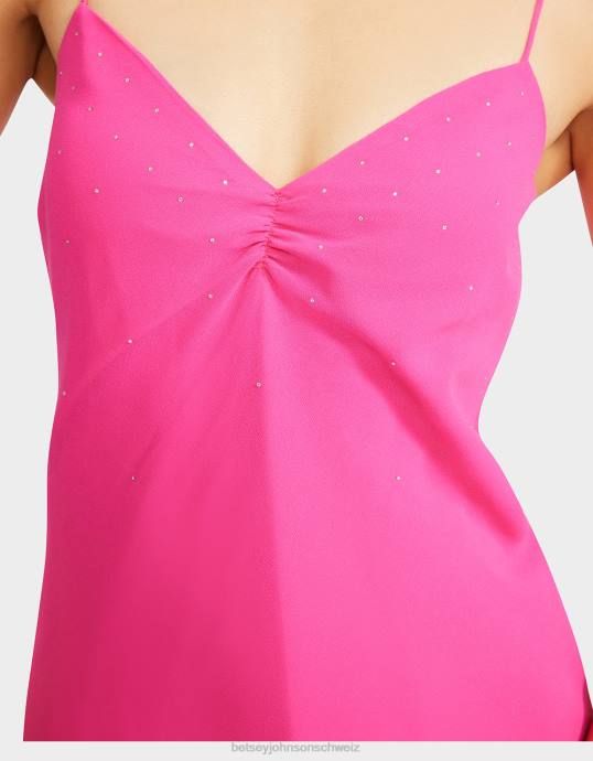 Frauen Betsey Johnson ein bisschen Bling-Slip-Kleid Rosa Kleidung ZJFF301
