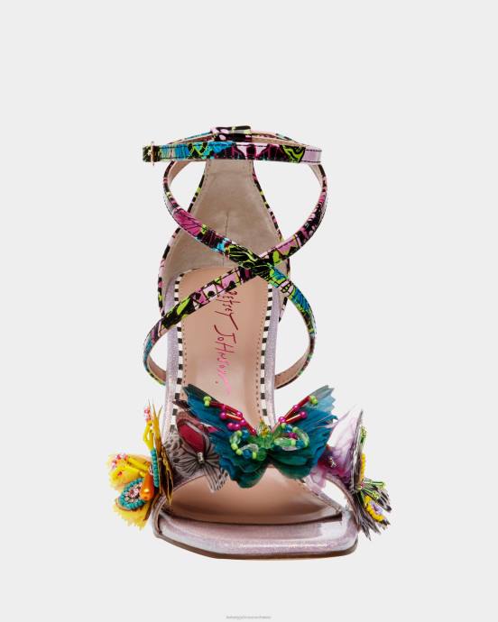 Frauen Betsey Johnson everlee lila Schuhe ZJFF65
