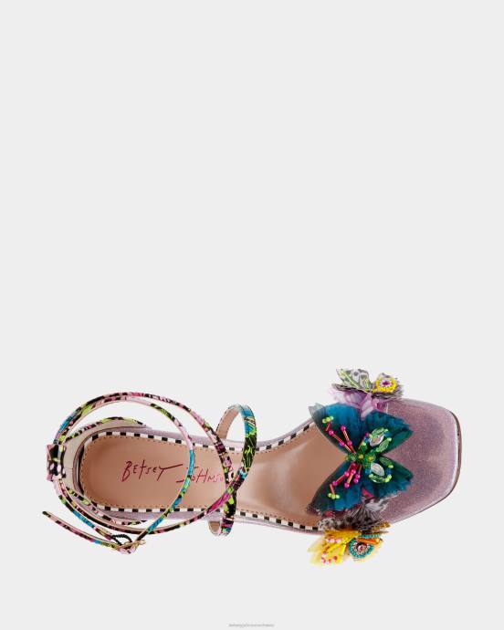 Frauen Betsey Johnson everlee lila Schuhe ZJFF65