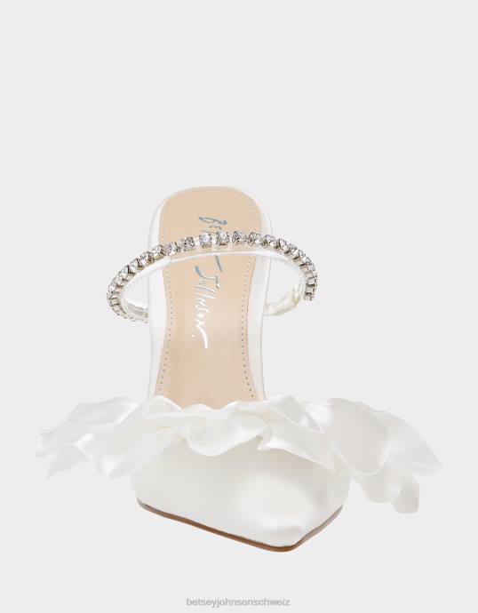 Frauen Betsey Johnson jayde Elfenbein Schuhe ZJFF113