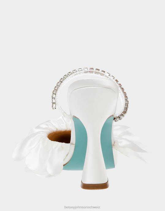 Frauen Betsey Johnson jayde Elfenbein Schuhe ZJFF113