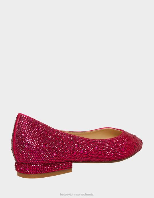 Frauen Betsey Johnson jd-jude Fuchsie Schuhe ZJFF150