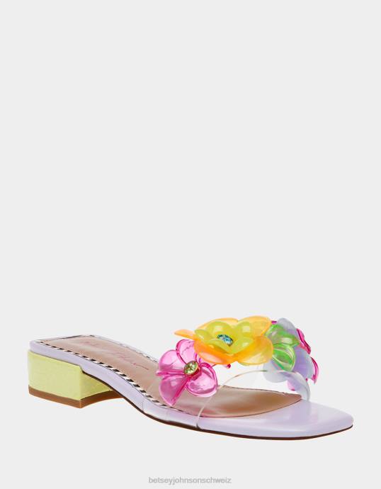 Frauen Betsey Johnson journi lila Schuhe ZJFF89