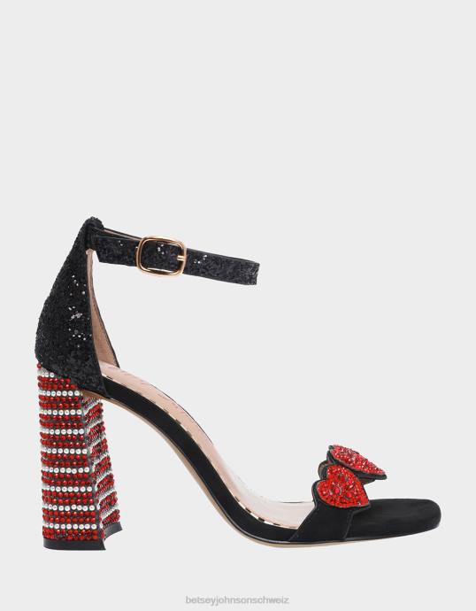 Frauen Betsey Johnson kameron-bj schwarz multi Schuhe ZJFF77