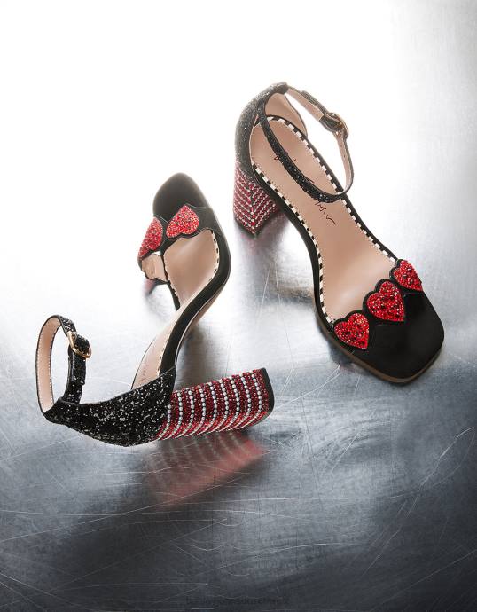 Frauen Betsey Johnson kameron-bj schwarz multi Schuhe ZJFF77