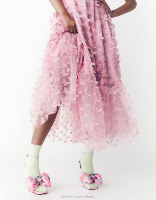 Frauen Betsey Johnson pollie rosa multi Schuhe ZJFF73