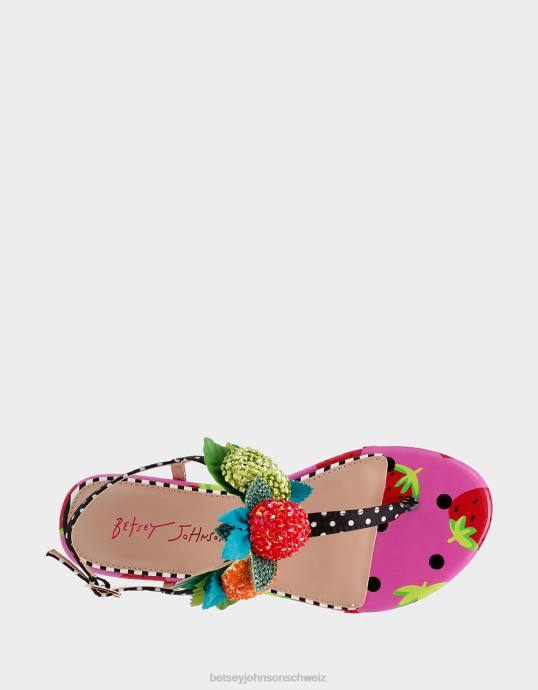 Frauen Betsey Johnson saftig multi Schuhe ZJFF95