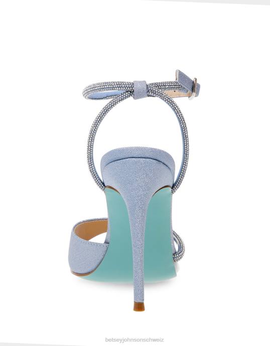 Frauen Betsey Johnson vera hellblau Schuhe ZJFF181