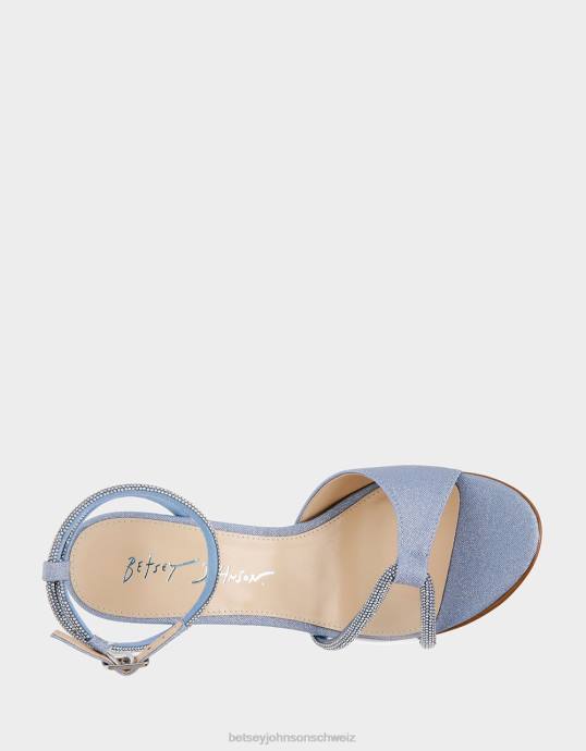 Frauen Betsey Johnson vera hellblau Schuhe ZJFF181