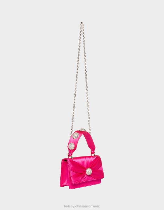 Frauen Betsey Johnson x markiert die Stelle am oberen Griff der Tasche Rosa Zubehör ZJFF247